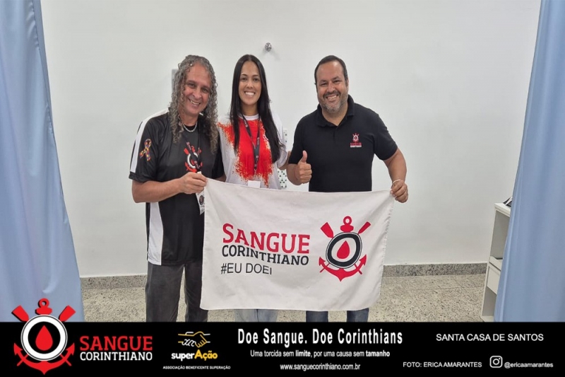 Campanha Sangue Corinthiano - 09 e 10 Janeiro 2026 - Baixada Santista SP