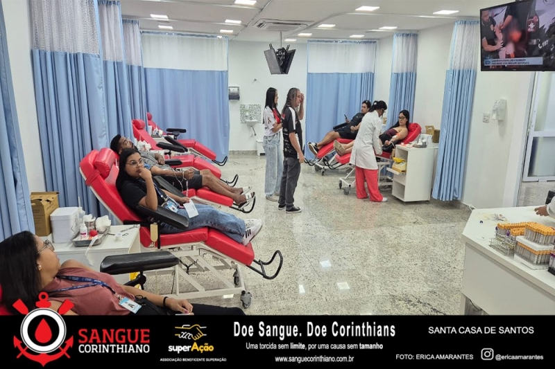 Campanha Sangue Corinthiano - 09 e 10 Janeiro 2026 - Baixada Santista SP