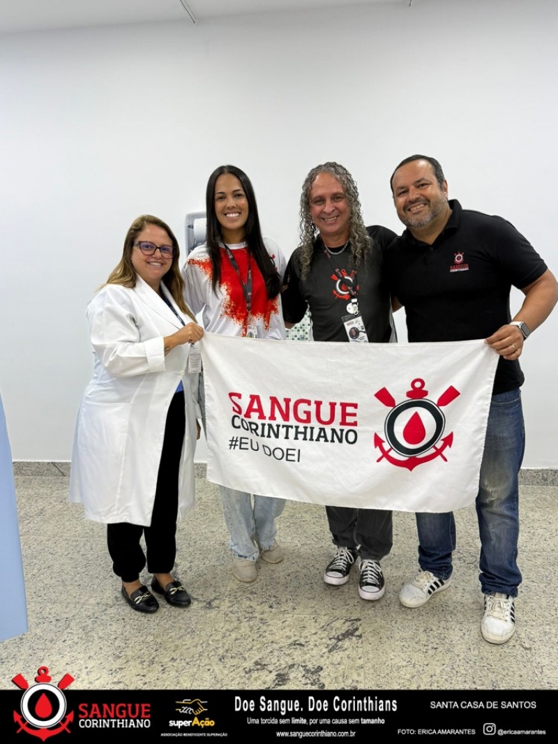 Campanha Sangue Corinthiano - 09 e 10 Janeiro 2026 - Baixada Santista SP