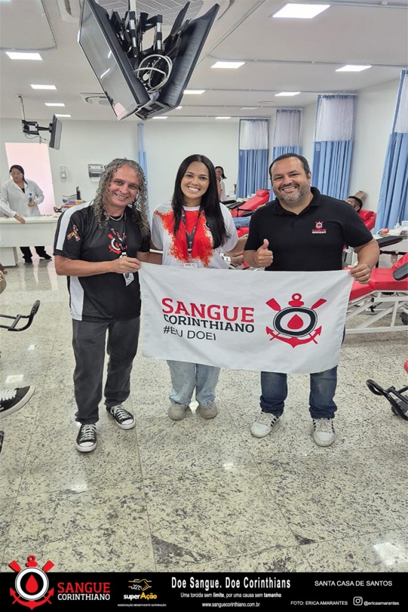 Campanha Sangue Corinthiano - 09 e 10 Janeiro 2026 - Baixada Santista SP