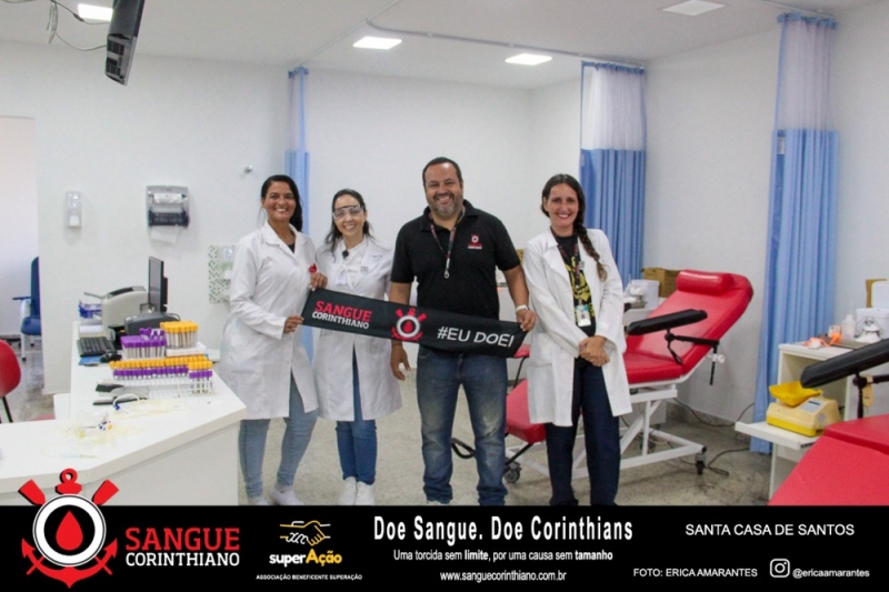 Campanha Sangue Corinthiano - 09 e 10 Janeiro 2026 - Baixada Santista SP