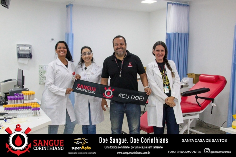 Campanha Sangue Corinthiano - 09 e 10 Janeiro 2026 - Baixada Santista SP