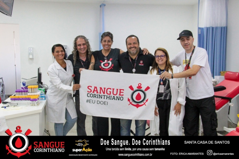 Campanha Sangue Corinthiano - 09 e 10 Janeiro 2026 - Baixada Santista SP