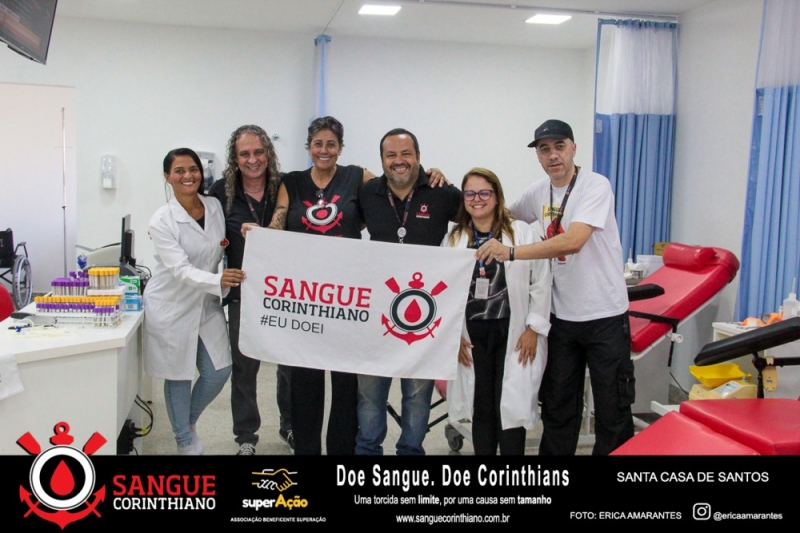 Campanha Sangue Corinthiano - 09 e 10 Janeiro 2026 - Baixada Santista SP