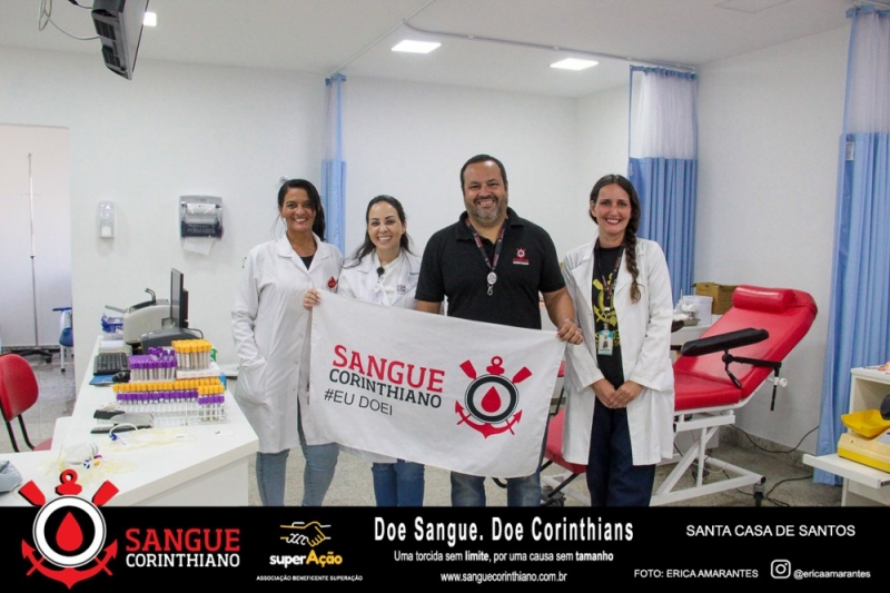 Campanha Sangue Corinthiano - 09 e 10 Janeiro 2026 - Baixada Santista SP