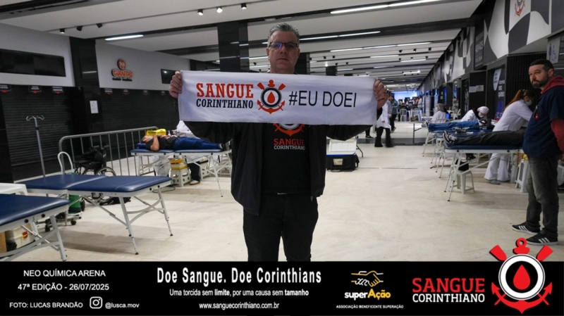 47º Edição - Campanha Sangue Corinthiano - Neo Quimíca Arena