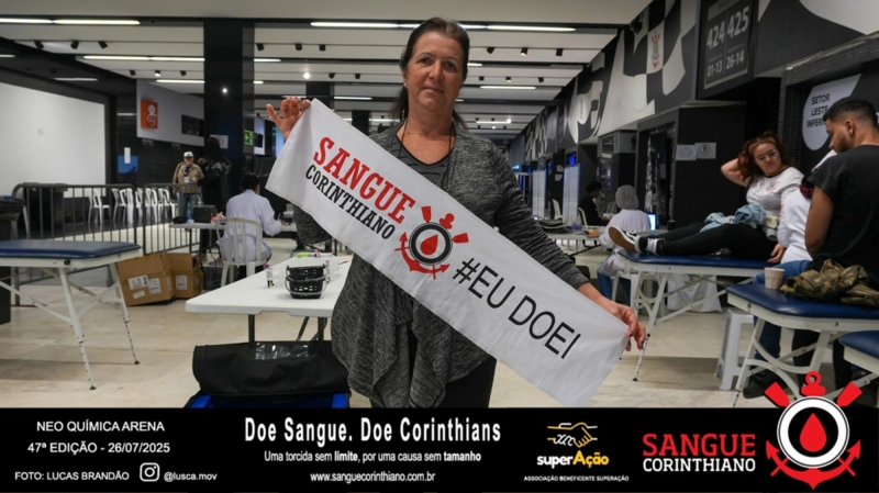 47º Edição - Campanha Sangue Corinthiano - Neo Quimíca Arena