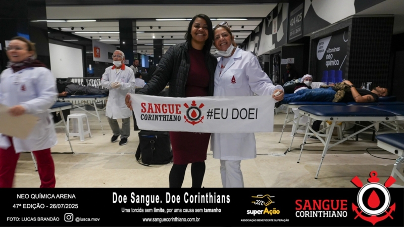 47º Edição - Campanha Sangue Corinthiano - Neo Quimíca Arena