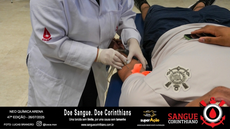47º Edição - Campanha Sangue Corinthiano - Neo Quimíca Arena