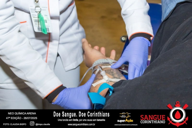 47º Edição - Campanha Sangue Corinthiano - Neo Quimíca Arena