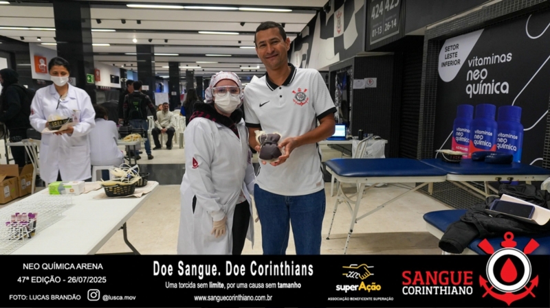 47º Edição - Campanha Sangue Corinthiano - Neo Quimíca Arena
