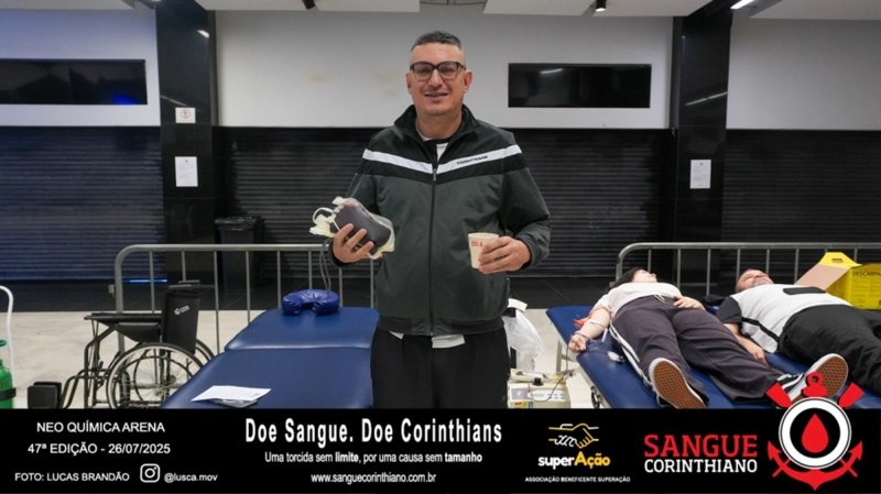 47º Edição - Campanha Sangue Corinthiano - Neo Quimíca Arena
