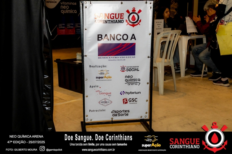 47º Edição - Campanha Sangue Corinthiano - Neo Quimíca Arena