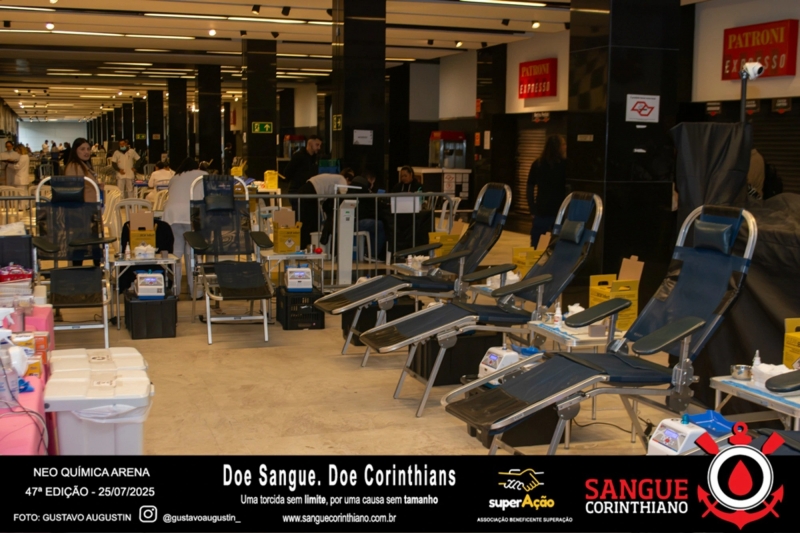 47º Edição - Campanha Sangue Corinthiano - Neo Quimíca Arena