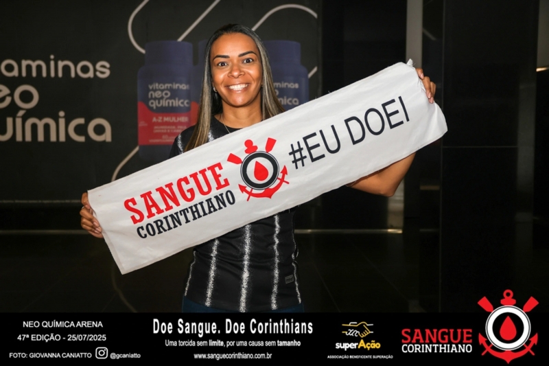 47º Edição - Campanha Sangue Corinthiano - Neo Quimíca Arena