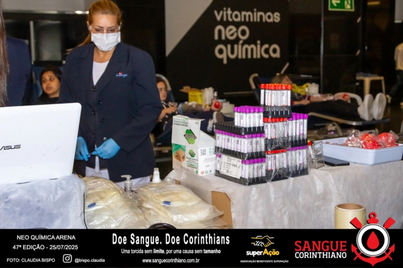 47º Edição - Campanha Sangue Corinthiano - Neo Quimíca Arena