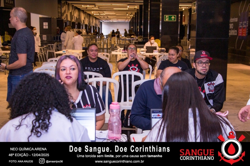 46º Edição - Campanha Sangue Corinthiano - Neo Quimíca Arena