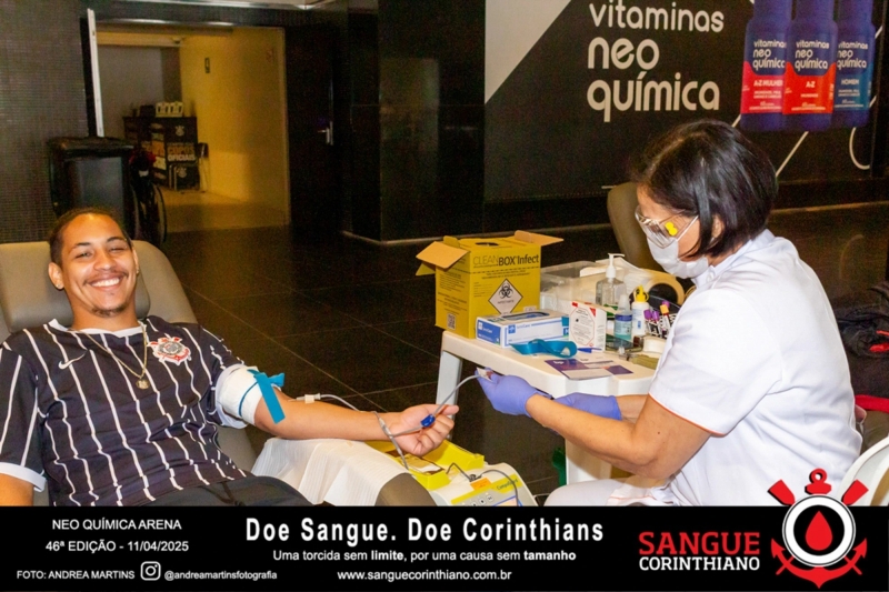 46º Edição - Campanha Sangue Corinthiano - Neo Quimíca Arena
