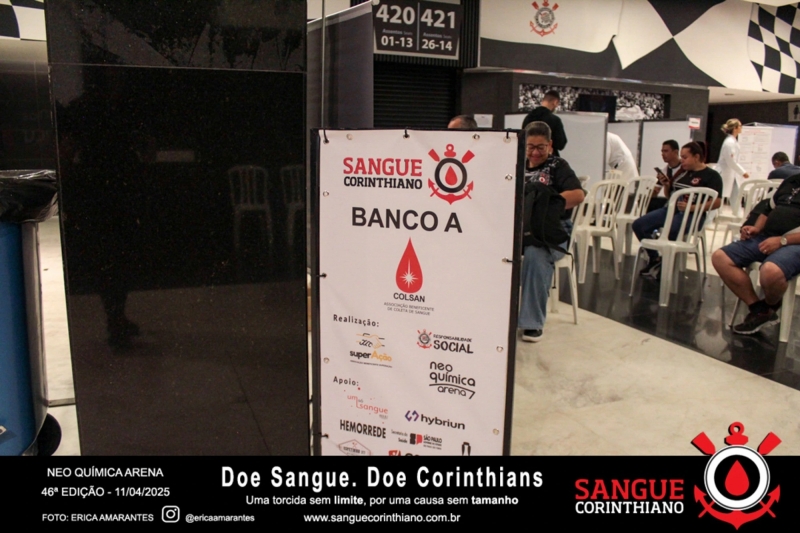 46º Edição - Campanha Sangue Corinthiano - Neo Quimíca Arena