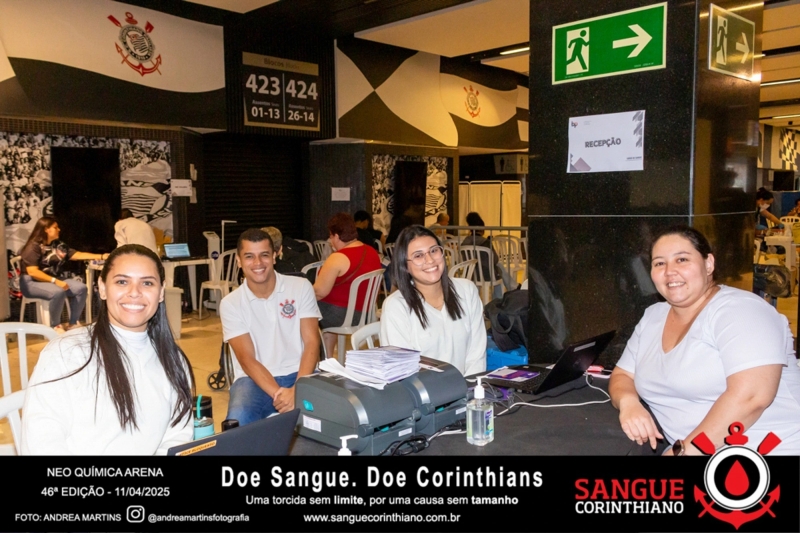 46º Edição - Campanha Sangue Corinthiano - Neo Quimíca Arena