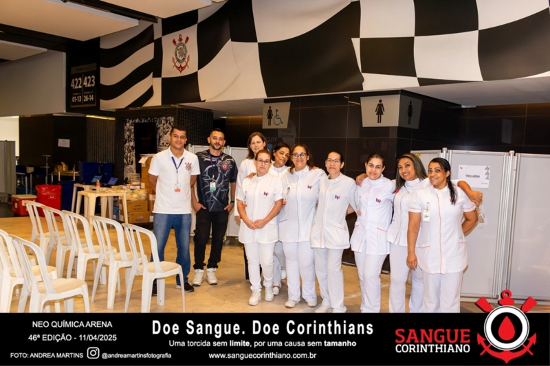 46º Edição - Campanha Sangue Corinthiano - Neo Quimíca Arena