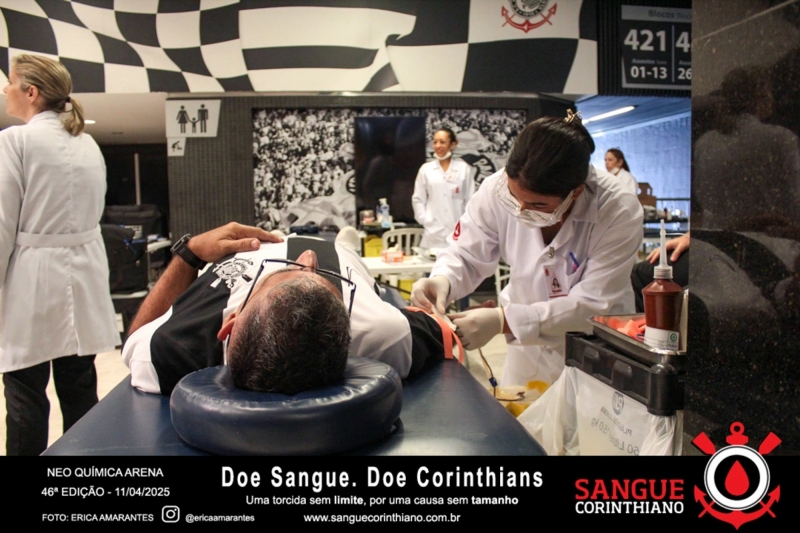 46º Edição - Campanha Sangue Corinthiano - Neo Quimíca Arena