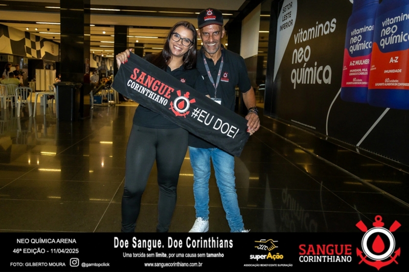 46º Edição - Campanha Sangue Corinthiano - Neo Quimíca Arena