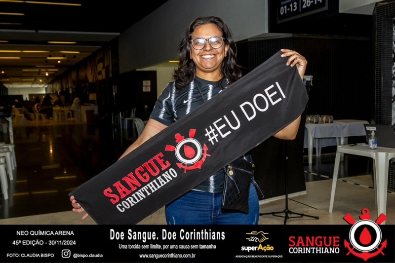 45º Edição - Campanha Sangue Corinthiano - Neo Quimíca Arena