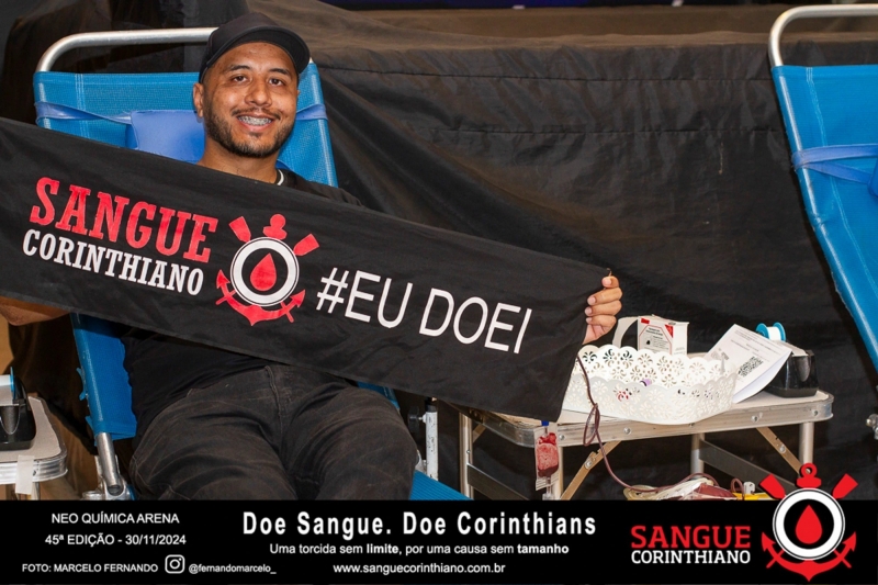 45º Edição - Campanha Sangue Corinthiano - Neo Quimíca Arena