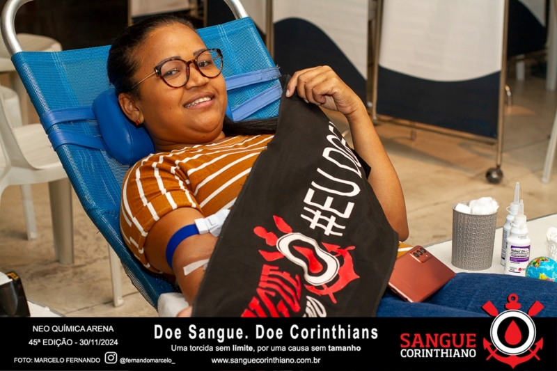 45º Edição - Campanha Sangue Corinthiano - Neo Quimíca Arena