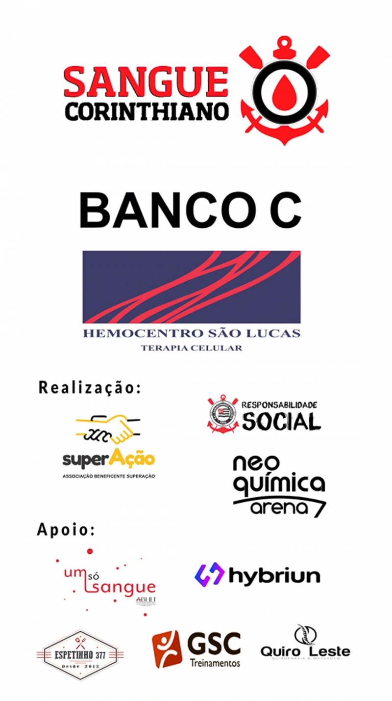 45º Edição - Campanha Sangue Corinthiano - Neo Quimíca Arena