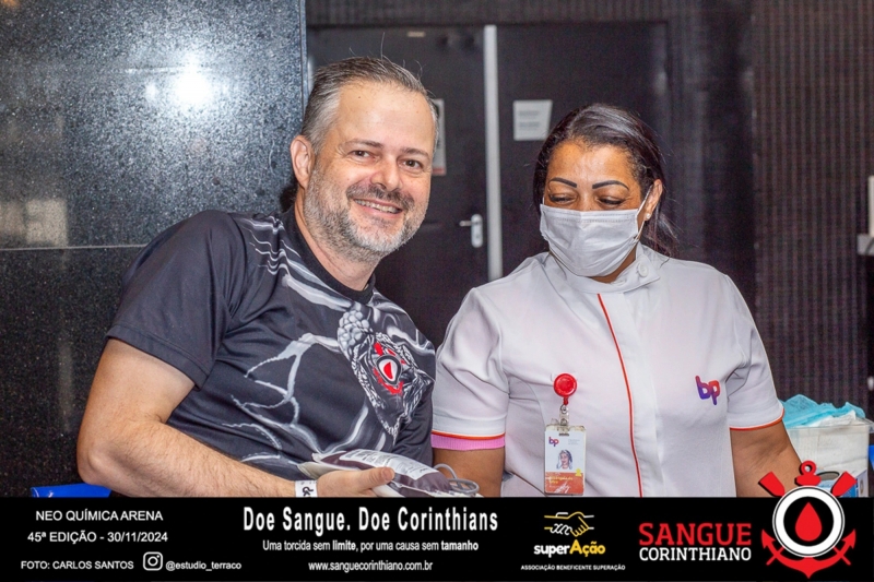45º Edição - Campanha Sangue Corinthiano - Neo Quimíca Arena