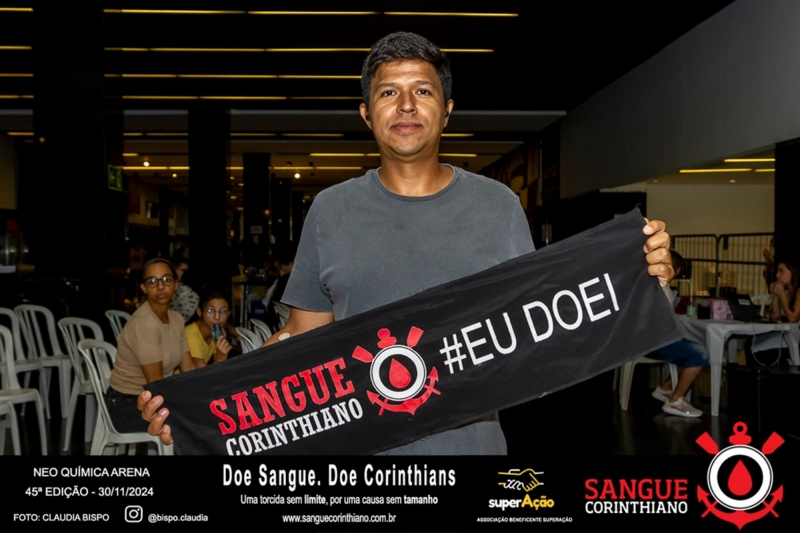 45º Edição - Campanha Sangue Corinthiano - Neo Quimíca Arena