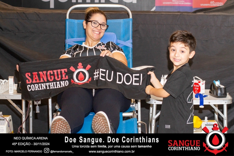 45º Edição - Campanha Sangue Corinthiano - Neo Quimíca Arena