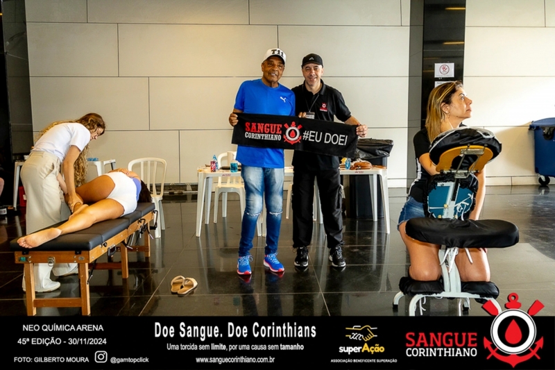 45º Edição - Campanha Sangue Corinthiano - Neo Quimíca Arena