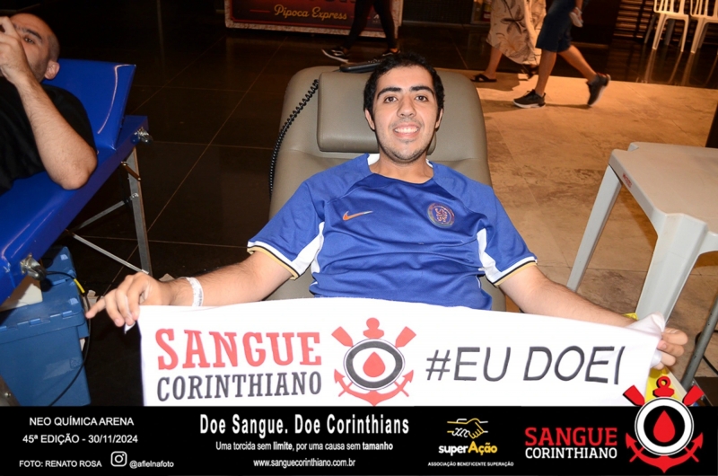 45º Edição - Campanha Sangue Corinthiano - Neo Quimíca Arena
