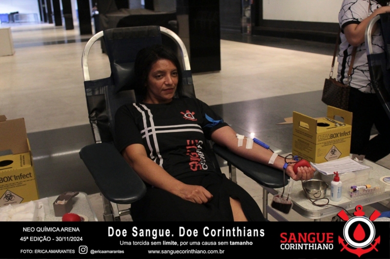 45º Edição - Campanha Sangue Corinthiano - Neo Quimíca Arena