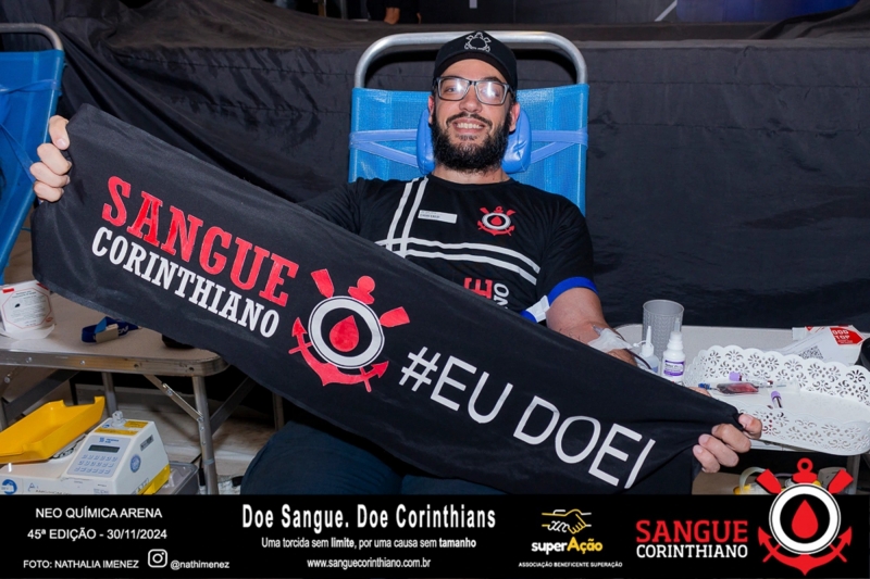 45º Edição - Campanha Sangue Corinthiano - Neo Quimíca Arena