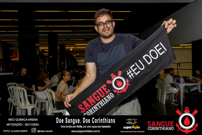 45º Edição - Campanha Sangue Corinthiano - Neo Quimíca Arena