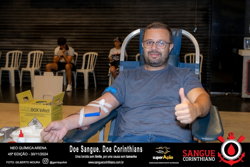 45º Edição - Campanha Sangue Corinthiano - Neo Quimíca Arena