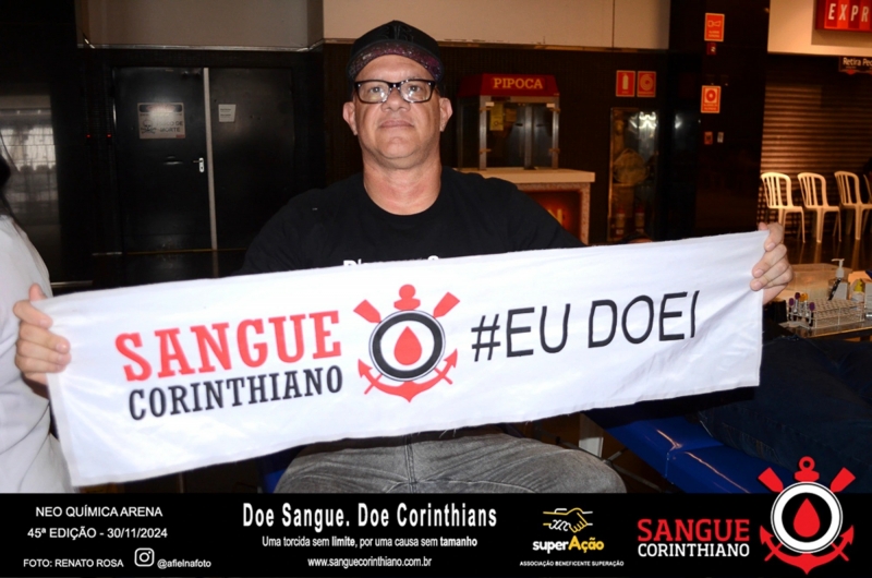 45º Edição - Campanha Sangue Corinthiano - Neo Quimíca Arena