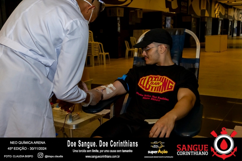 45º Edição - Campanha Sangue Corinthiano - Neo Quimíca Arena