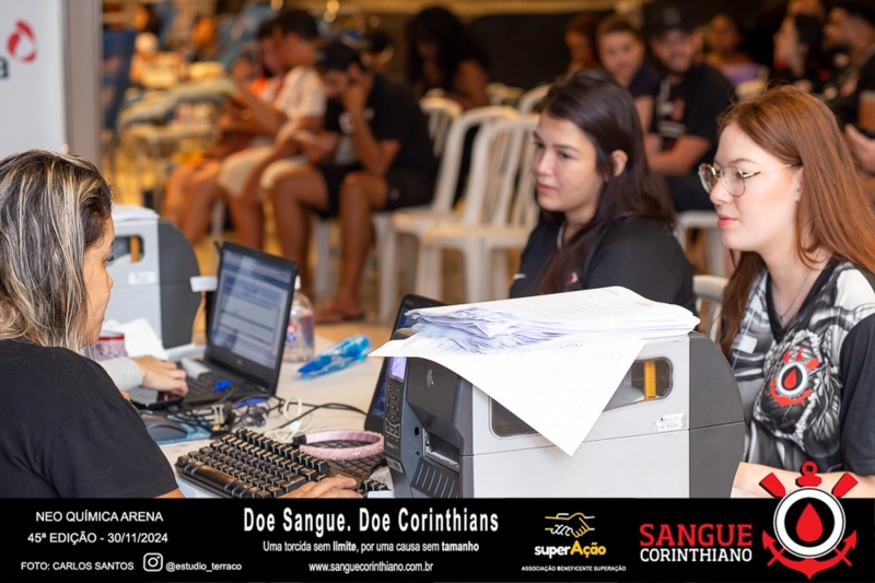 45º Edição - Campanha Sangue Corinthiano - Neo Quimíca Arena