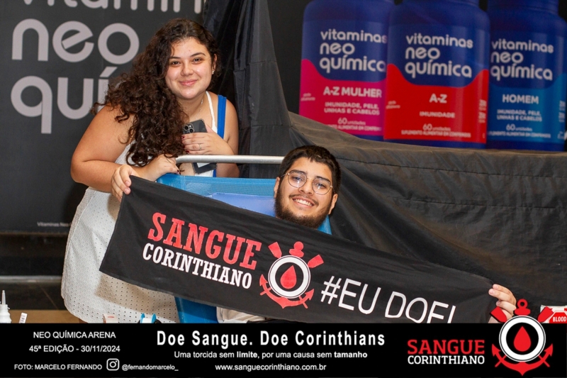 45º Edição - Campanha Sangue Corinthiano - Neo Quimíca Arena