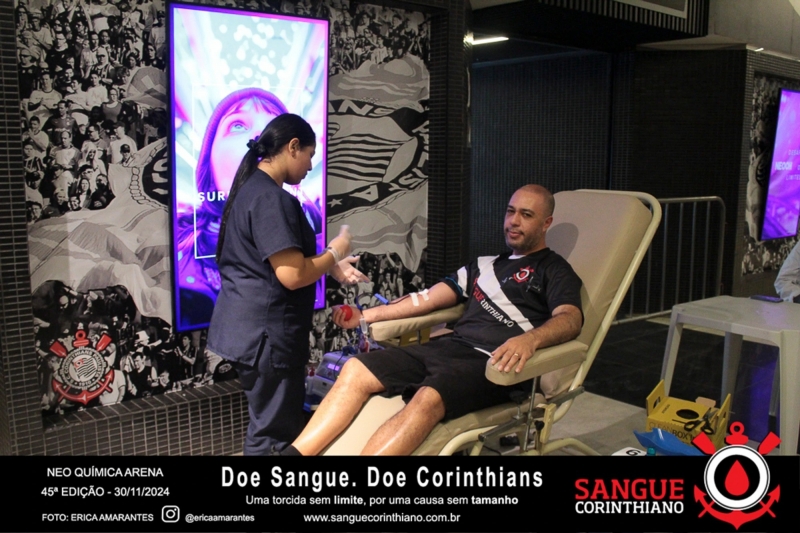 45º Edição - Campanha Sangue Corinthiano - Neo Quimíca Arena