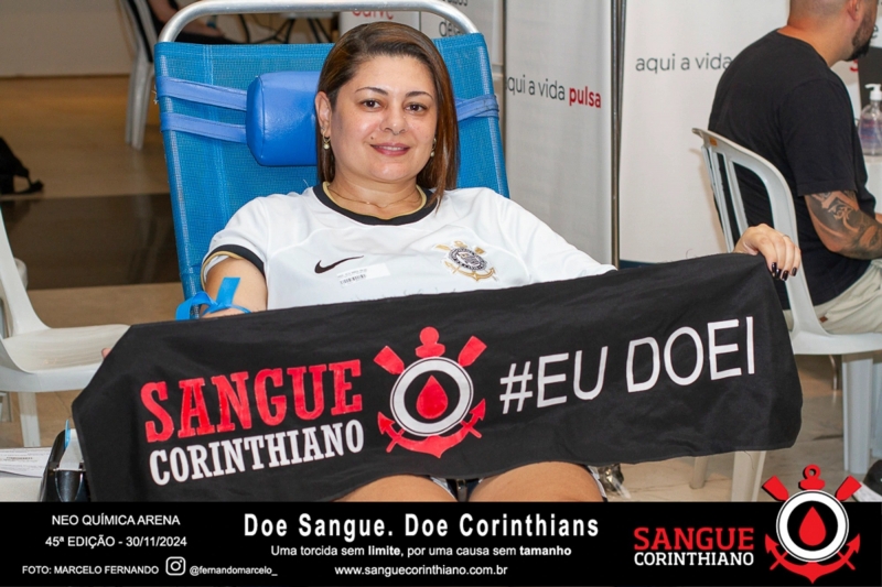 45º Edição - Campanha Sangue Corinthiano - Neo Quimíca Arena