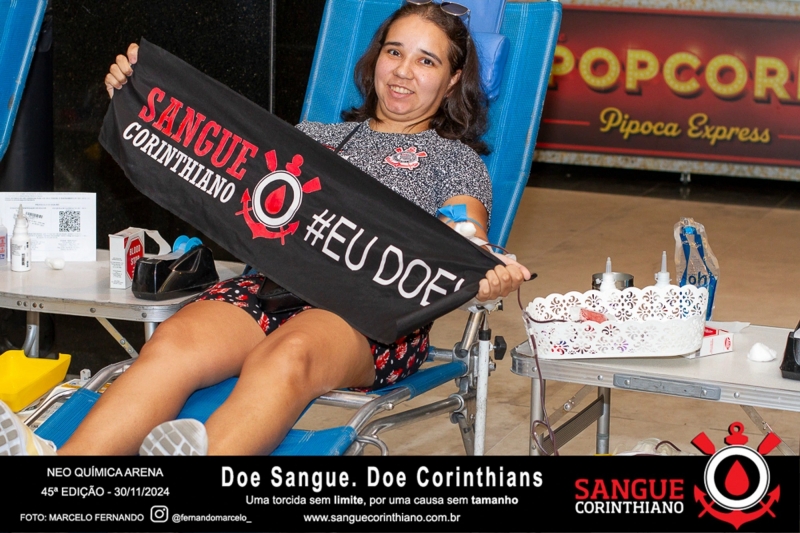 45º Edição - Campanha Sangue Corinthiano - Neo Quimíca Arena