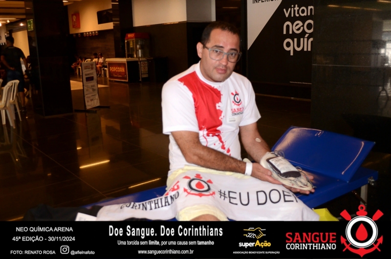 45º Edição - Campanha Sangue Corinthiano - Neo Quimíca Arena