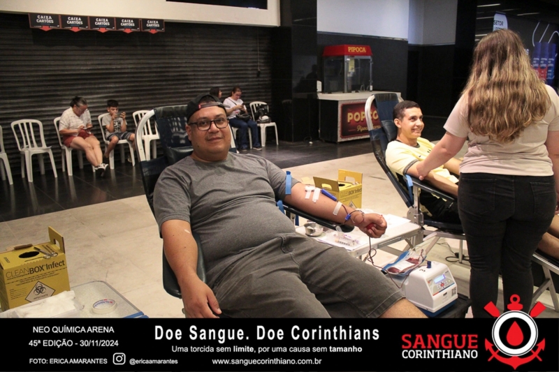 45º Edição - Campanha Sangue Corinthiano - Neo Quimíca Arena