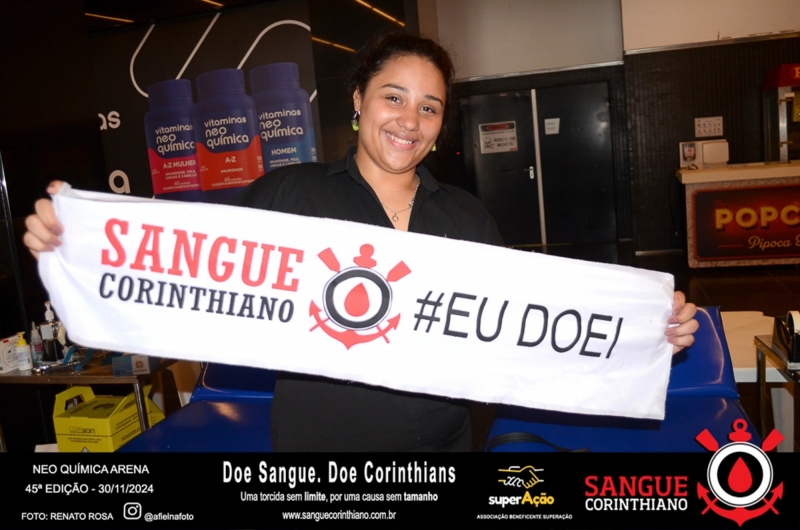45º Edição - Campanha Sangue Corinthiano - Neo Quimíca Arena